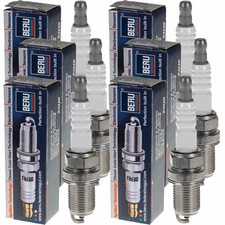 6x BERU Zündkerzen für Mercedes-Benz C-Klasse W202 SLK R170 200 R129 320 500