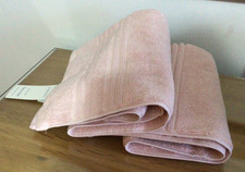 2 x Christy Bath Mats - DUSTY PINK - 50cm X 80cm - RRP £11.50 each