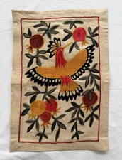 Uzbek Handmade Silk Suzani, New, Shipped from USA