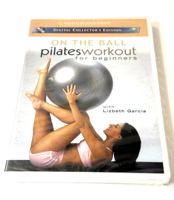 On the Ball Pilates Workout for Beginners DVD Lizbeth Garcia Balance Energy NEW