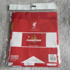 Liverpool Fc Memorabilia  - PREMIER LEAGUE CHAMPIONS 19/20 FLAG  5' X 3' SEALED
