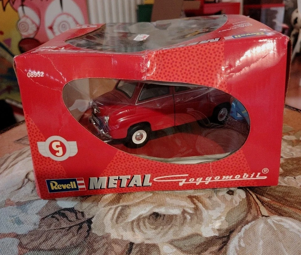REVELL METAL 1/18 - GOGGOMOBIL - Modellino Auto Metallo/Scatola - #A17# - Immagine 2 di 4