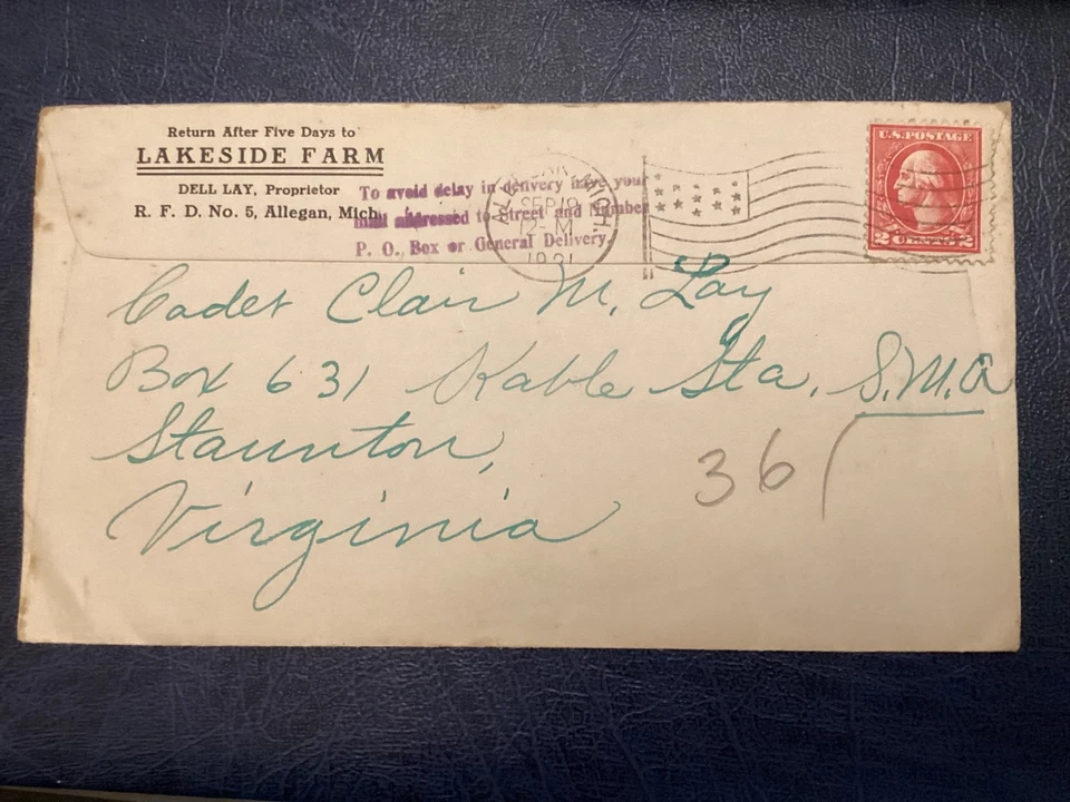 ICOLLECTZONE 1901 Michigan Advertising Lakeside Farm (B700) - Image 2 of 2