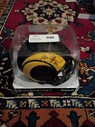 LOS ANGELES RAMS VAN JEFFERSON #12 SIGNED ECLIPSE MINI SPEED HELMET BAS BECKETT