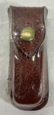Vintage Victorinox Zermatt  Leather Sheath With Sharpener NOS Model 6400