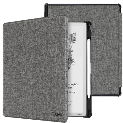 Huelle fuer Kindle Scribe 11 Zoll Colorsoft PU Leder Stifthalter Schlaf Wach