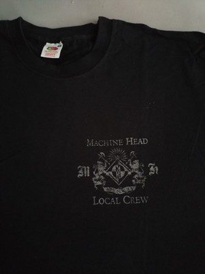 Machine Head Local Crew T-Shirt Schwarz Gr.XL getragen Sehr Gut Erhalten