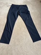 NWT Vuori Men's Meta Pants Athletic Slim Fit 34/32 Ink/ Navy Retail 138