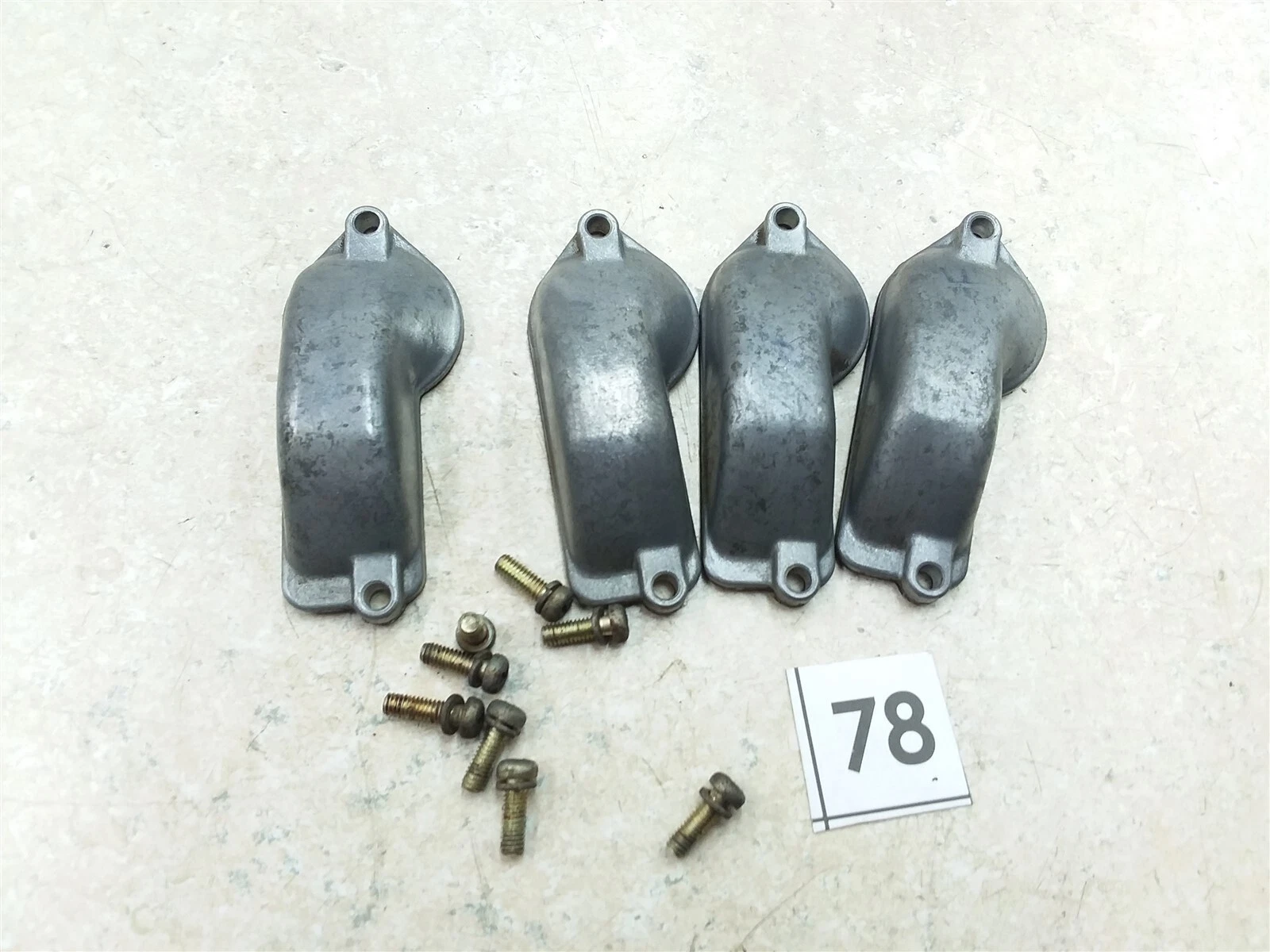 Honda CB750-A Hondamatic Carb Top Caps Covers 1976 1977 1978 #78 UO AP-407