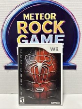 Spider-Man 3 (Nintendo Wii, 2007) Complete w/ Manual CIB Tested and Working
