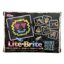 Lite Brite Mini Retro Toy Pegs Art Template Unicorn Sundae 2023 Hasbro Sealed 
