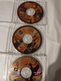 Panzer Dragoon Saga - Sega Saturn 1998 All 4 Discs missing original sleeves 