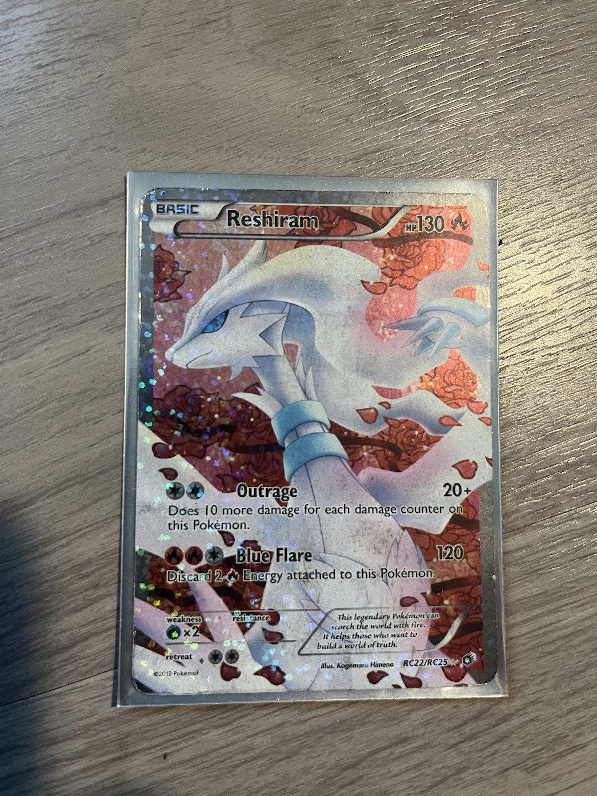 Deal for Pokemon Card - Reshiram Radiant Collection RC22/RC25 Ultra Rare Near Mint