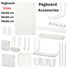 IKEA SKADIS Pegboards Home Bath Accessories Wall Storage Organizers Shelf Hooks