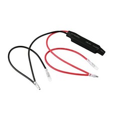 2 Pcs 10W LED Light Load Resistor In-line Motorcycle Resistors LED Turn Signal