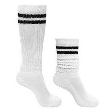 90s Party Slouch Socks Striped Scrunch Socks Women Girls Retro Colorful