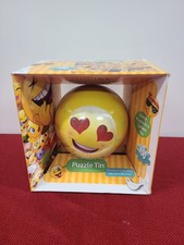 2016 Emoji Fun Puzzles Puzzle Tin Cardinal Industries New