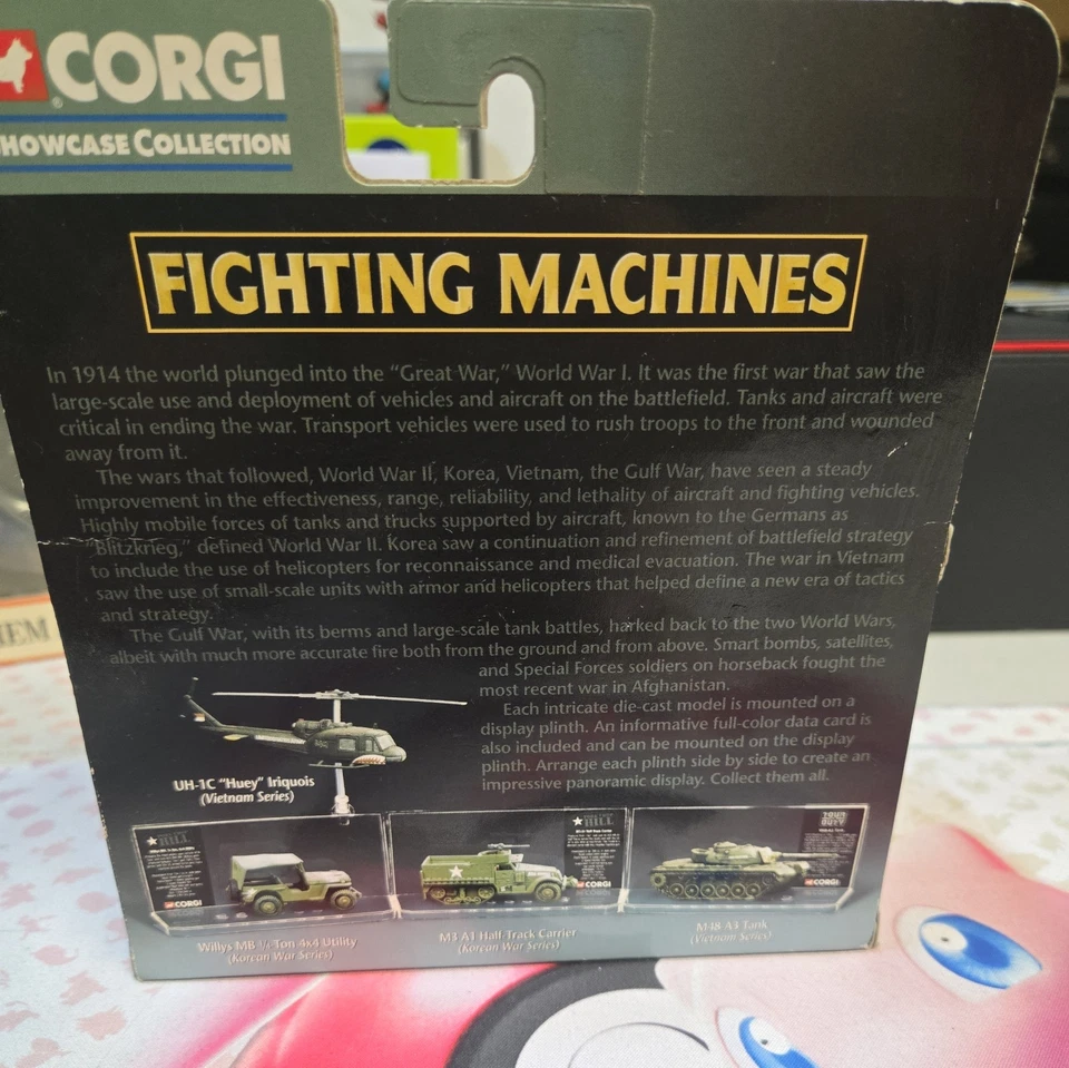 CORGI Fighting Machines Operation Desert Storm Hummer Utility US Army - Image 3 of 4
