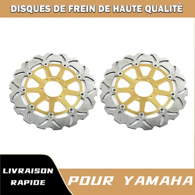 FJ1200 Disques de frein Avant pr YAMAHA FZS 600 FAZER 98-03 FZ 750 GENESIS 88-96 - Photo 1/4
