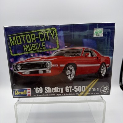 Revell Motor-City Muscle '69 Shelby GT-500 2'N1 Scale Model 1/25