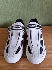Image of Muddy Fox RBS100 Men's Cycling Shoes White/black - UK Size 9 - Brand New