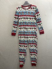 Buc-ee  s One Piece Youth Medium Christmas Thermal Pajama Lounge Wear Bucees