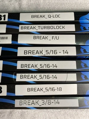 Rhino Carbon Fiber Break Shaft – Choose Tip Size | Power Hit