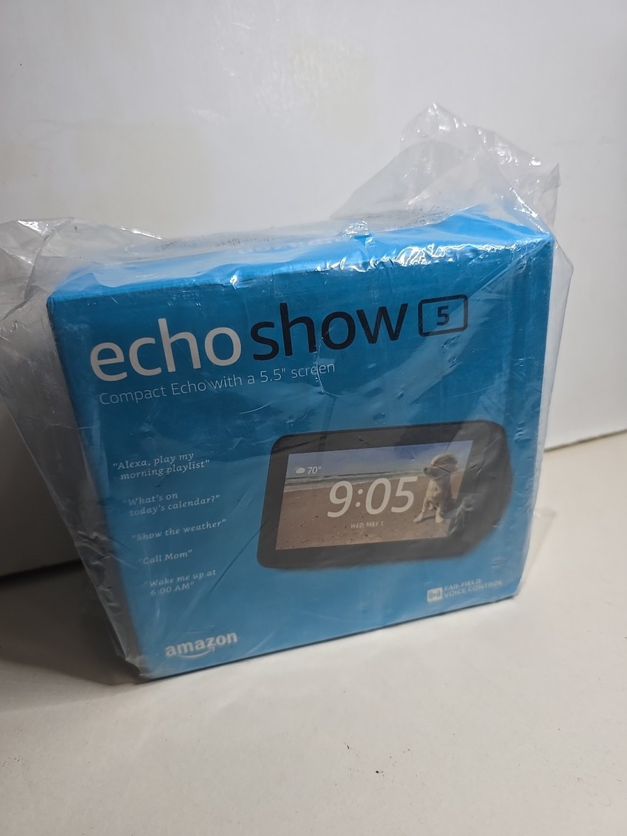 Amazon Echo Show 5 Smart Speaker - Charcoal (B07HZLHPKP) for