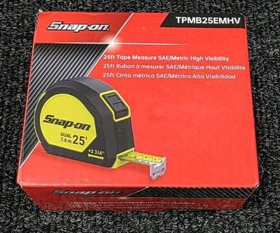 SNAP ON TPMB25EMHV 25' SAE/Metrisches Maßband (HI-VIZ)