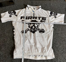 Pirate Fahrradtrikot, weiß, Gr.S, neu