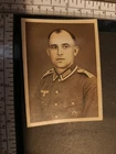 GERMAN WW2: Military B&W photo of HEER (ARMY) SOLDIER.  #0044