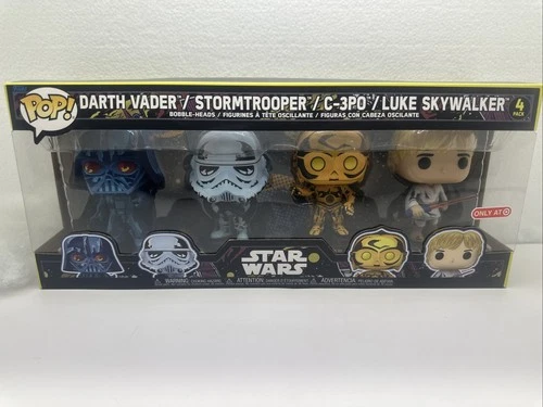 Funko Pop! Vinyl: Star Wars - Darth Vader / Storm Trooper / Luke Skywalker /...
