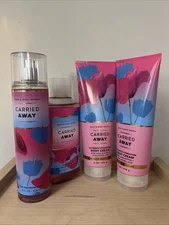 Bath & Body Works Carried Away Lot FragrancesMist Wash And 2 Body Cream Set Of 4