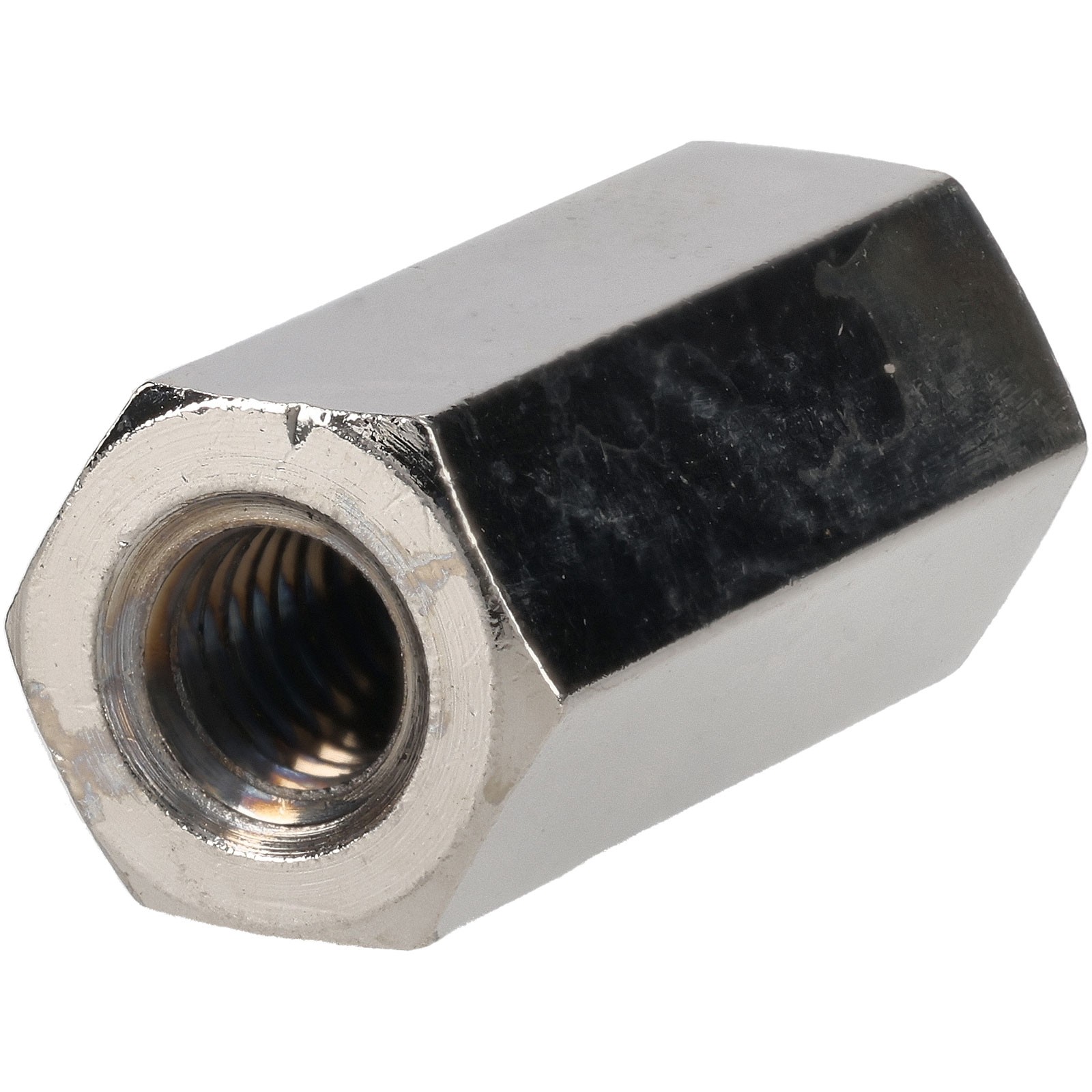 R-TECH Hex Threaded F-F Spacers Brass M4 16mm - Pack Of 25