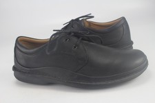Clarks Active Air Gr.44 Uk.9,5 Herren Halbschuhe Slipper Leder Schwarz TOP M 156