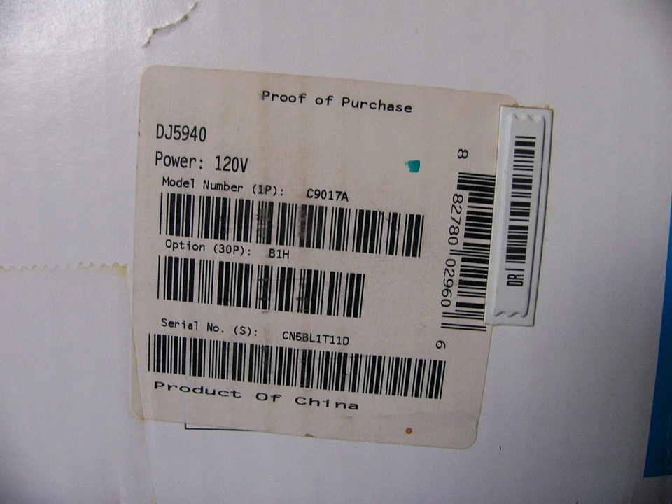 NEW HP Deskjet 5940 Digital Photo Inkjet Printer - Image 2 of 4