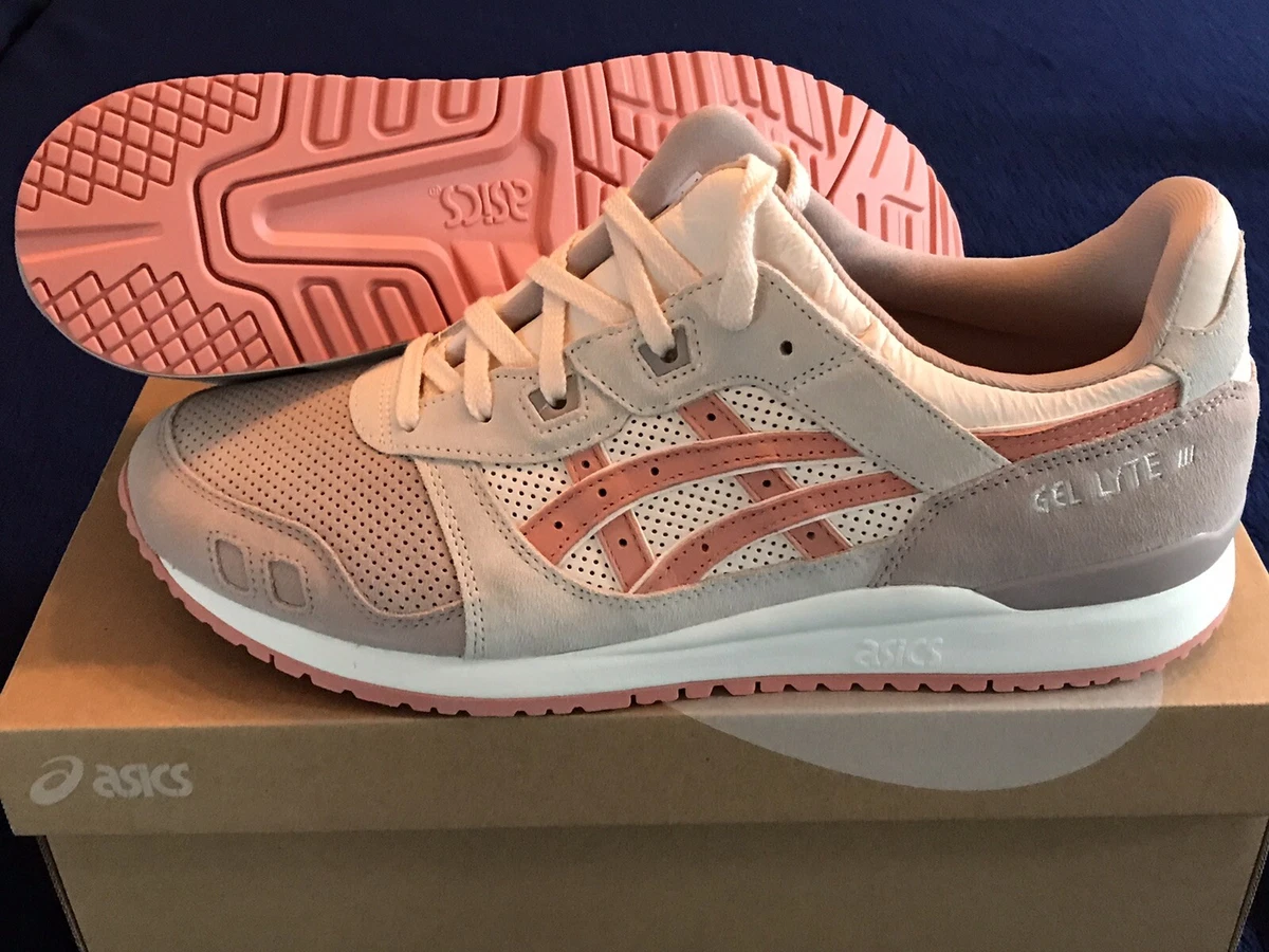 Asics Gel-Lyte III OG Size 12 Shoes “Salmon Fawn” Split Tongue 1201A762 701