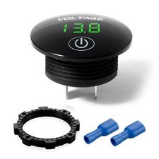 Dc 12v-24v Led Panel Digital Voltage Volt Meter Display Voltmeter Motorcycle Car
