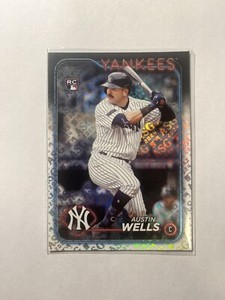 Austin Wells 2024 Topps All Star Game Refractor Foil SP RC #624 - Yankees