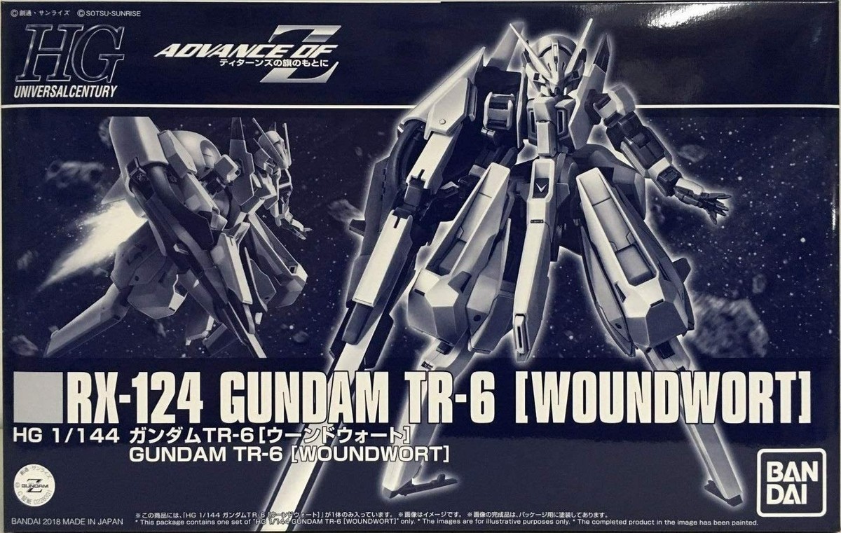 GUNDAM TR-6 (GUNDWART) トレーディングカード Buy Bandai HGUC Advance of Z RX-124 Gundam TR-6 Woundwort Model