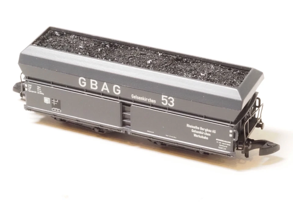 80712 MÄRKLIN Z-scale Hopper car GBAG 53 Intermodellbau 2002, no box - Image 2 of 3