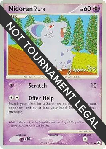 Nidoran F 71/111 World Championship Decks