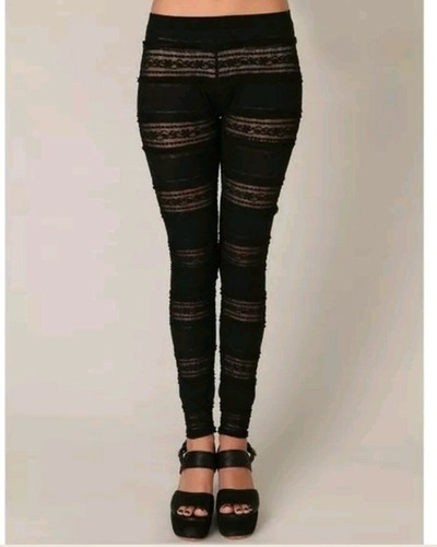 Free People Dark Jade Green Mesh Tiered 