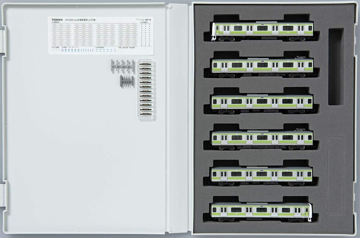 TOMIX N Gauge JR Series E231-500 Yamanote Line 6-Car Basic Set