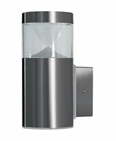 Osram Led AußEnleuchte, Endura Style Mini Wall, Edelstahl Silber, IP44 4W