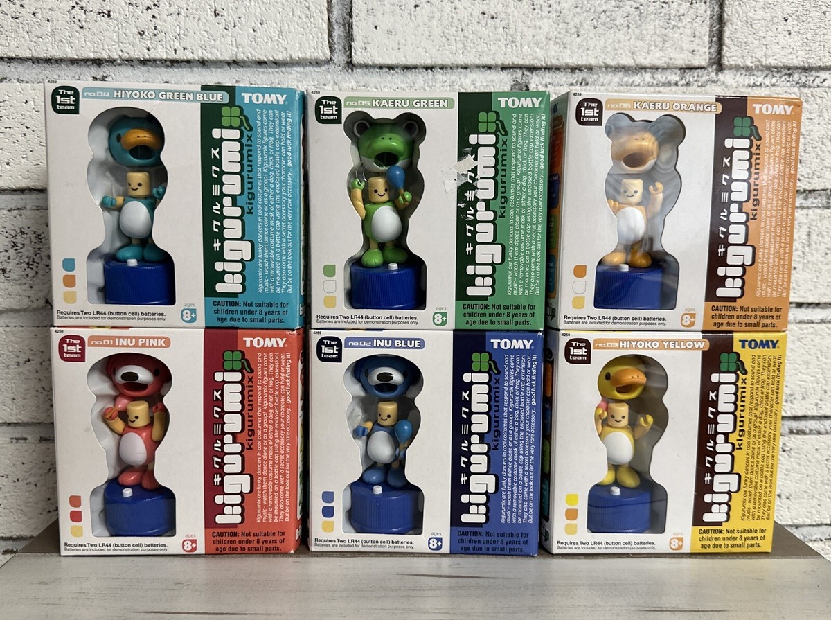 The 1st Team by Tomy Kigurumix Dance Figurine Japan Set Of The 1st Team by Tomy Kigurumix Dance Figurine Japan Set Of