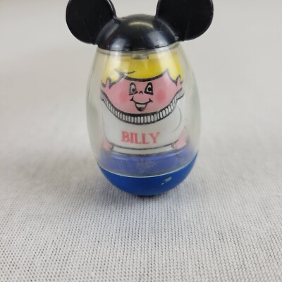 Hasbro Disney BILLY Figure Mickey Mouse Clubhouse Weebles Wobble 1970's VTG