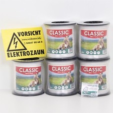 10mm Weidezaunband 1000m Breitband Weidezaun Weideband Elektro Band Elektrozaun