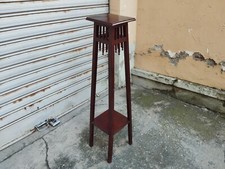 ANTICA COLONNA LIBERTY COMPLETAMENTE IN LEGNO MASSELLO DI ALTA QUALITÀ