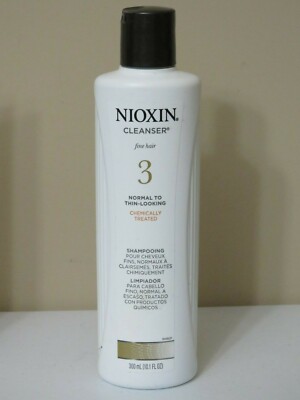 NIOXIN CLEANSER SYSTEM 3 CHEMICALLY ENHANCED HAIR 10.1oz